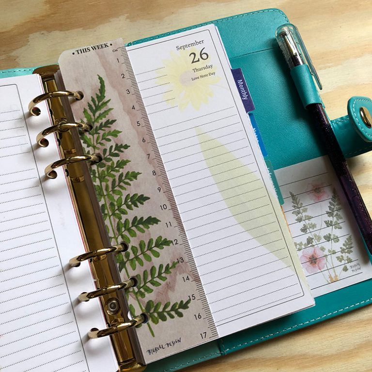 Free Today-ruler with your own text • Bigrell Design